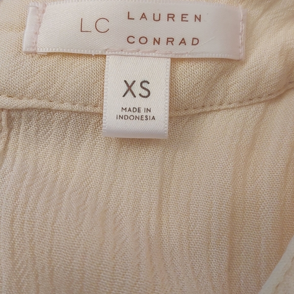 Lauren Conrad embroidered and beaded tunic XS - Picture 4 of 10